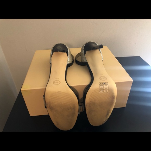 Michael by Michael Kors Silver Heels - Picture 5 of 6